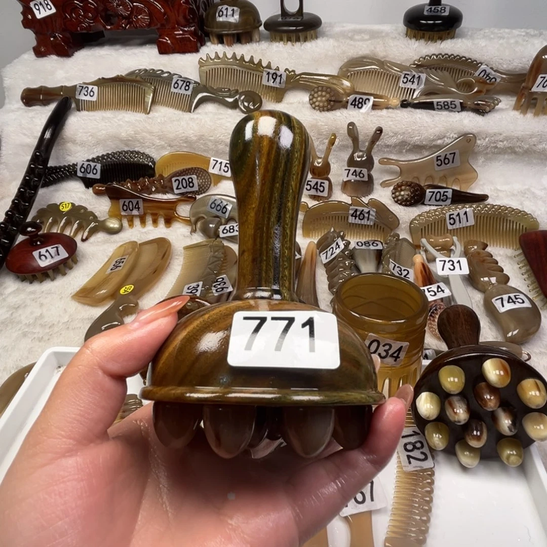 昕***儿牛角牛角牛角牛角梳