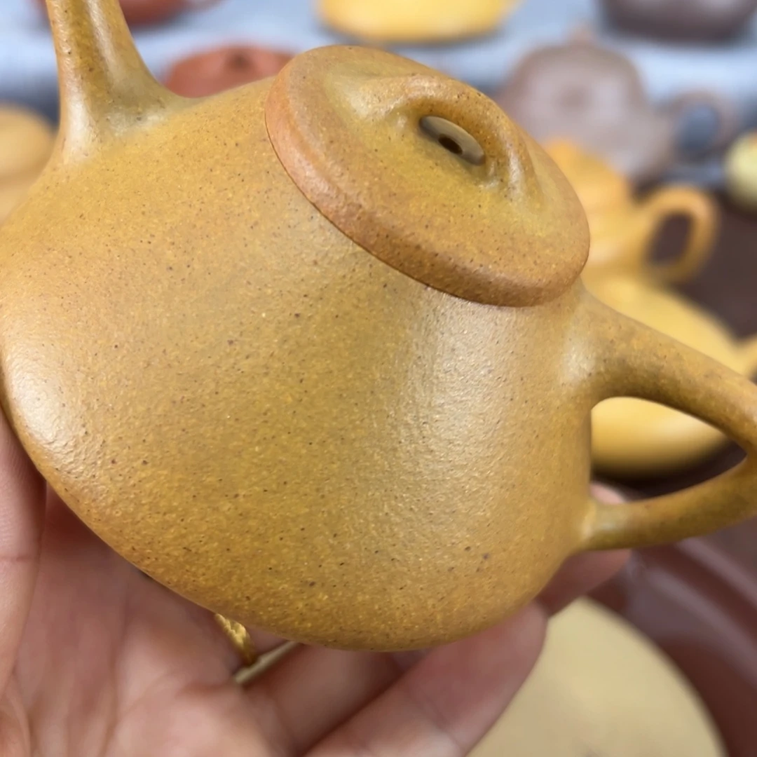 茶壶紫砂?****?黄金段封釉