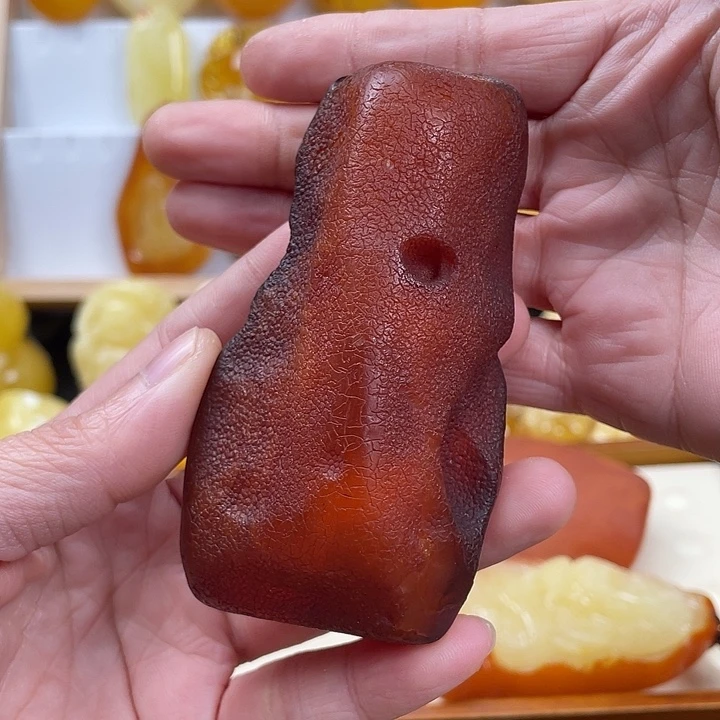 蜜蜡项链未镶嵌78.8克