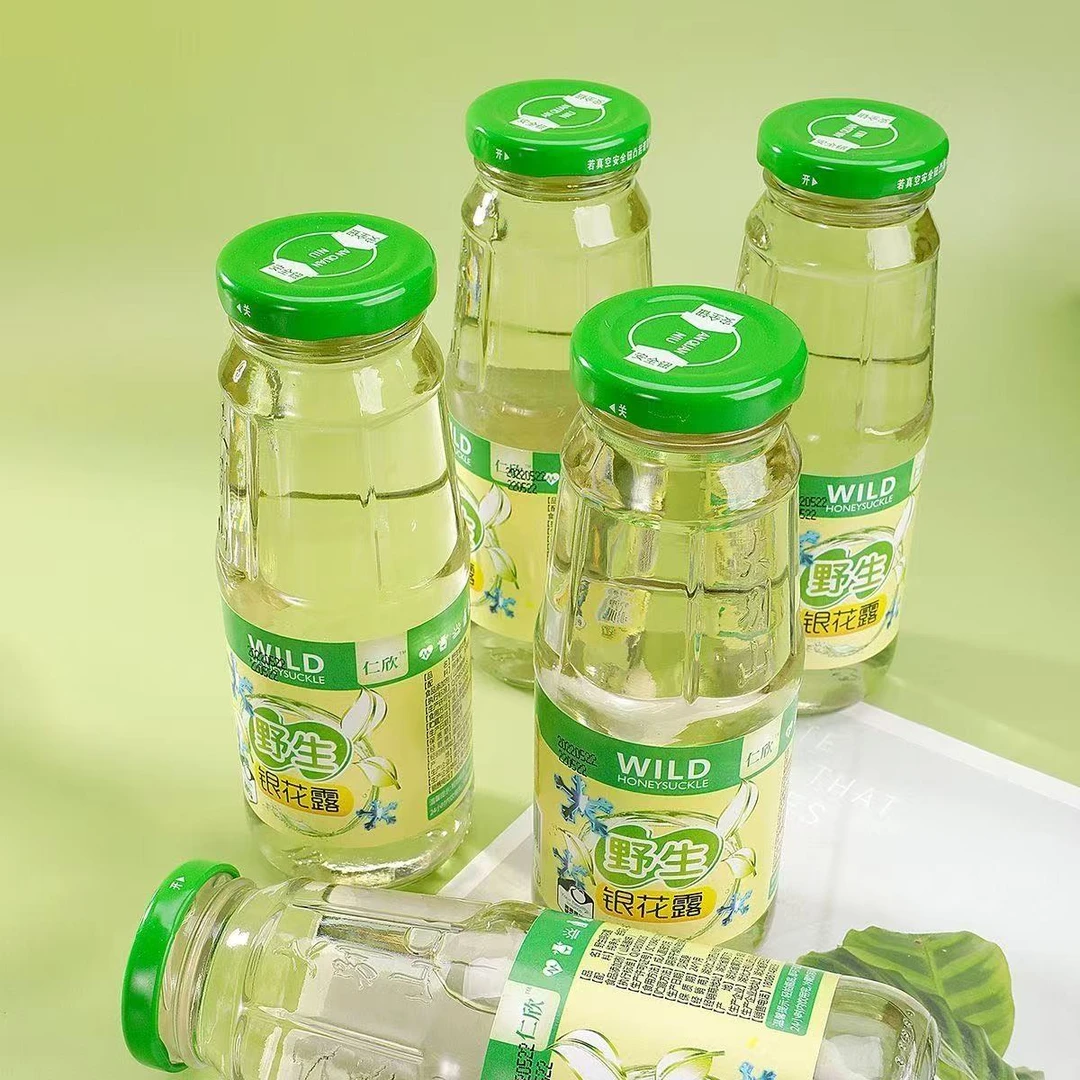大别山野生金银花露6瓶装金银花茶整箱儿童成人金银花饮料甘露
