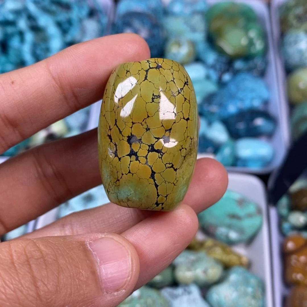 绿松石未镶嵌颈饰
