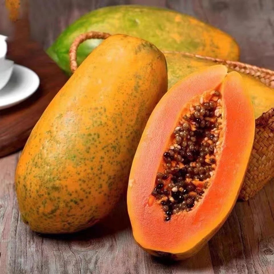 【海南红心树熟木瓜】口味浓郁香甜 整箱带箱 5斤以上