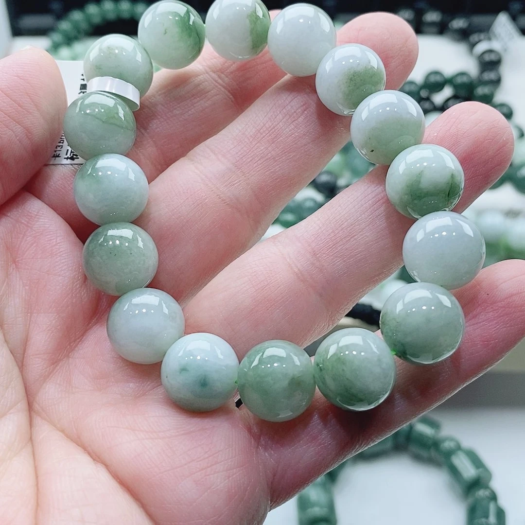 翡翠未镶嵌毛衣链