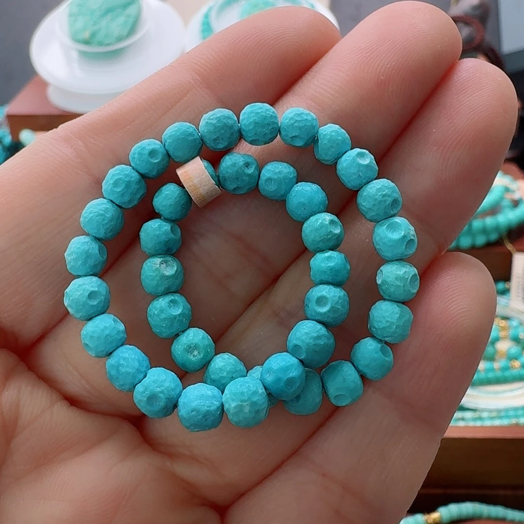 绿松石未镶嵌珠宝半成品