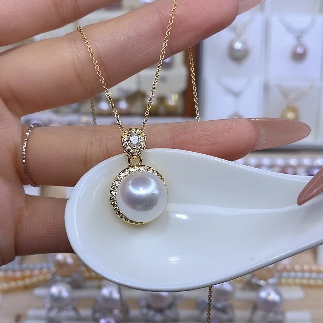 颈饰淡水珍珠合金F