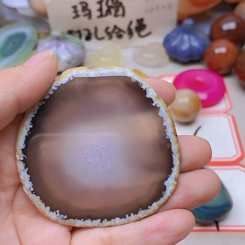 【闪购商品】未镶嵌玛瑙/玉髓珠宝半成品秋**雨