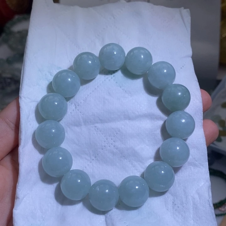 翡翠未镶嵌手链天然翡翠a货