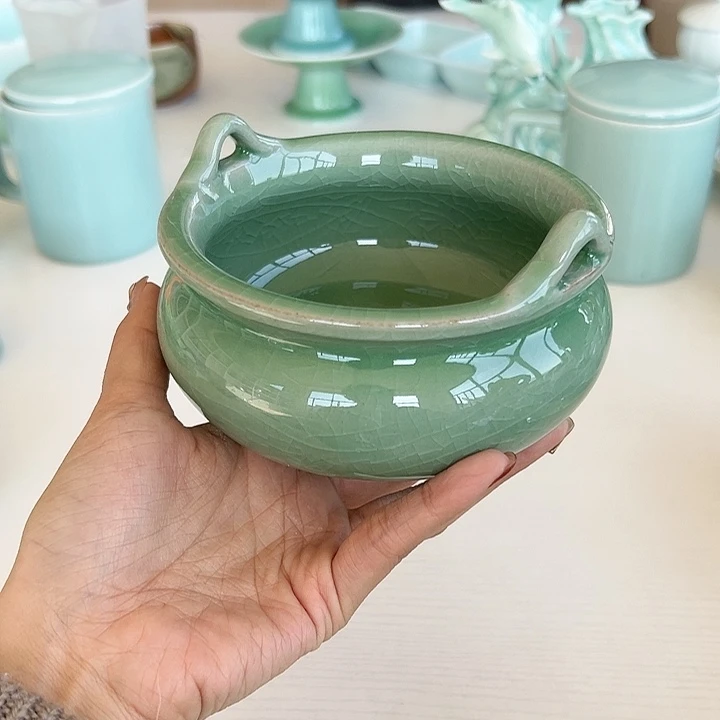 小米茶器龙泉青瓷