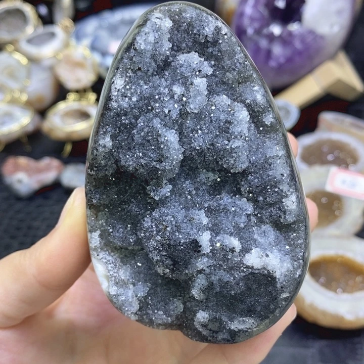 紫晶珠宝半成品未镶嵌绿软蛋