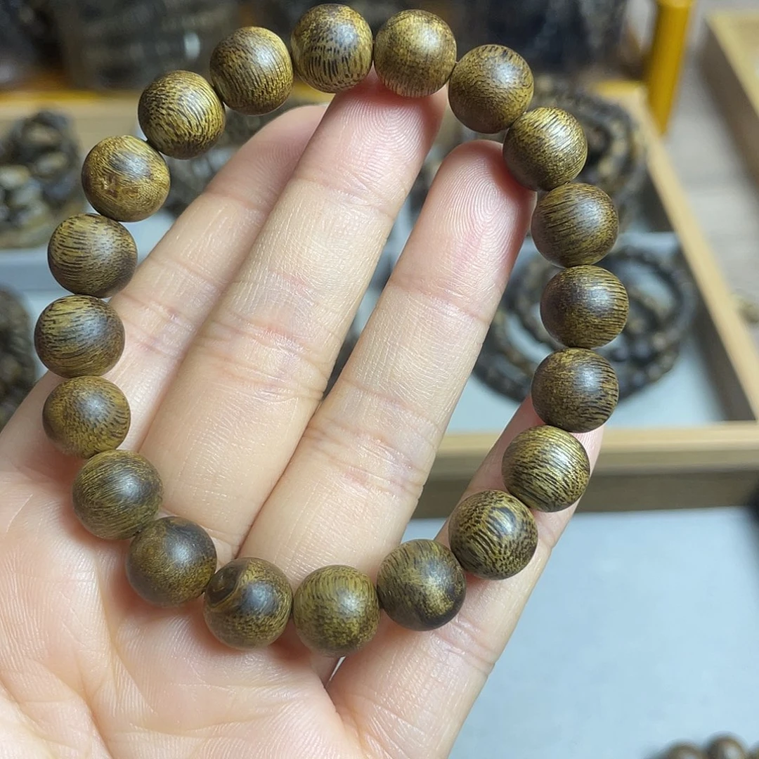 沉香碎屑沉香棋楠沉香老料单圈10mm花香蜜香