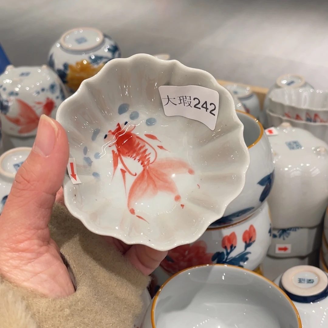 有瑕釉下彩纯手绘