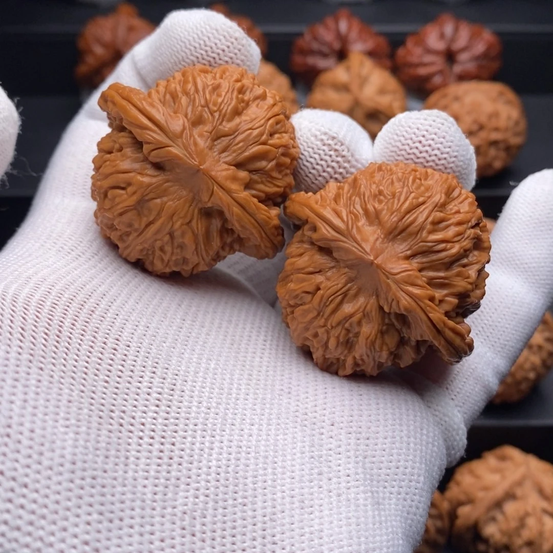 文玩核桃把件43尺全品核老闷