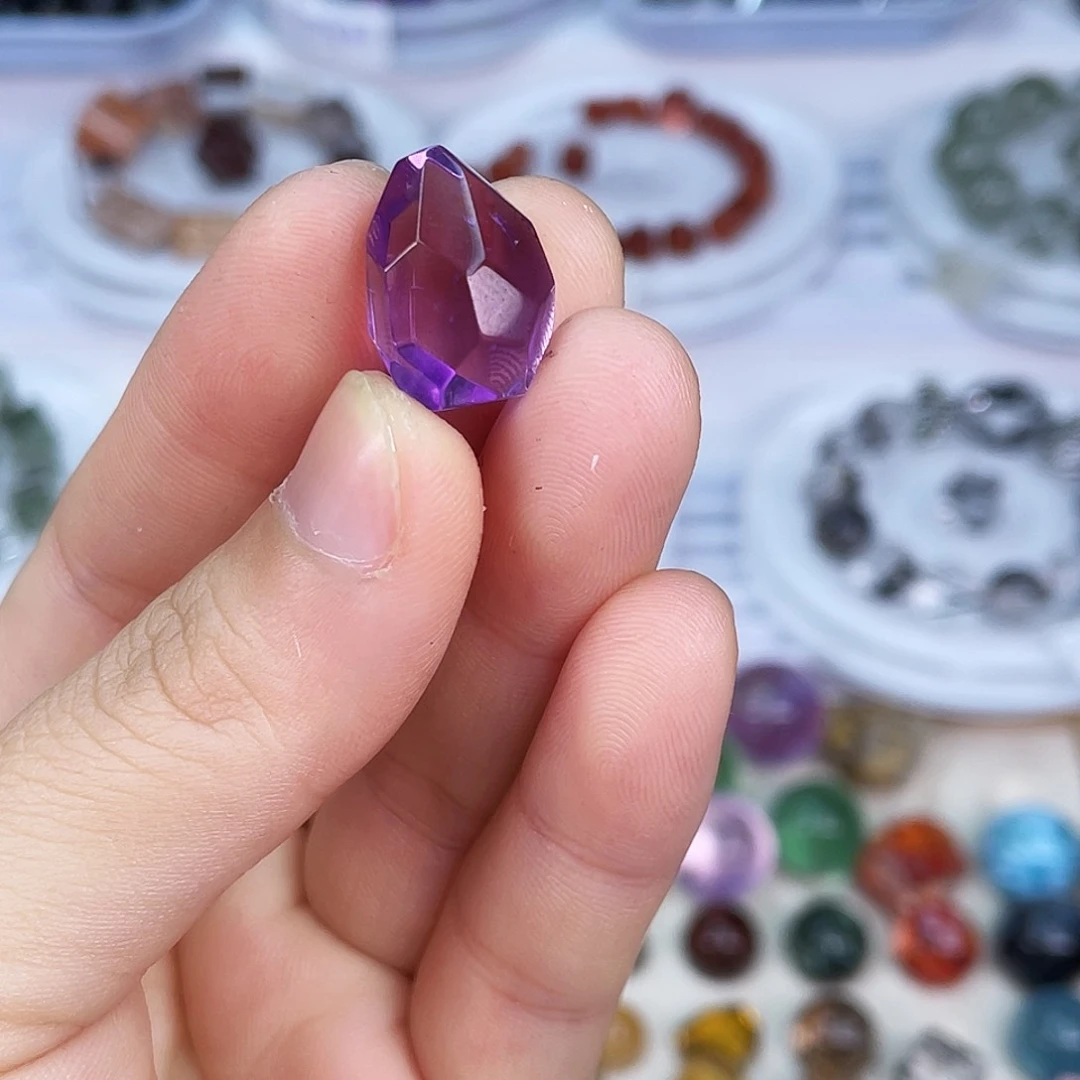 水晶水晶单珠未镶嵌