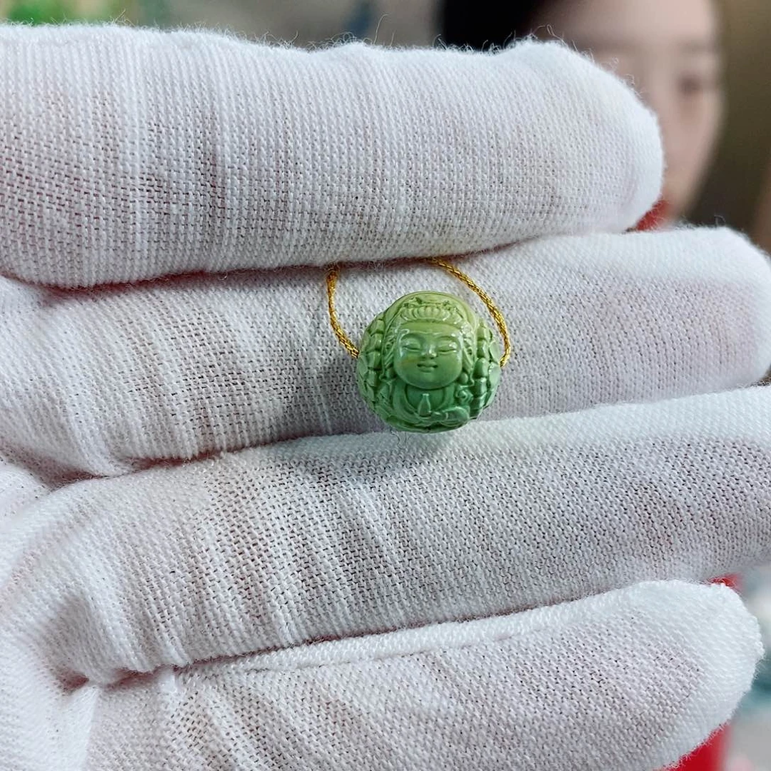 未镶嵌绿松石珠宝奇石