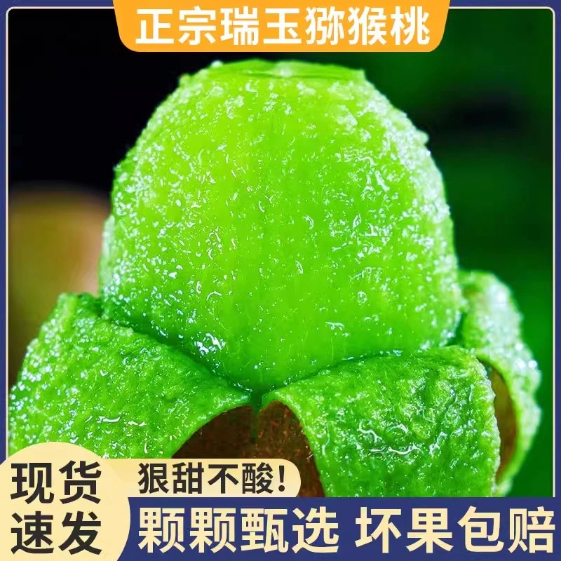 【瑞玉到手即食】周至瑞玉猕猴桃蜜甜绿心大果包邮奇异果当季水果