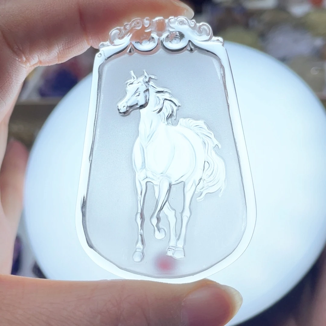 颈饰未镶嵌水晶定制