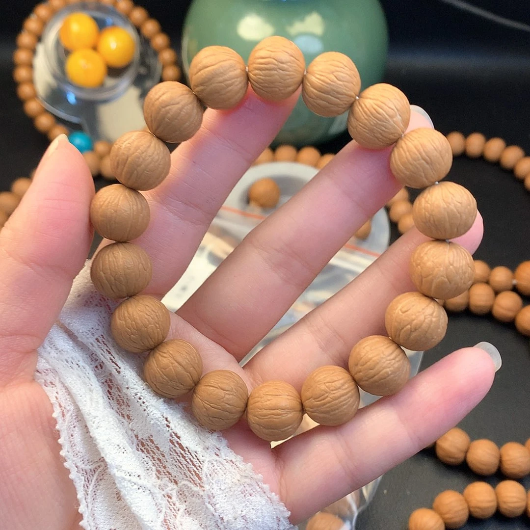 L***V手串猴头核桃凤羽13