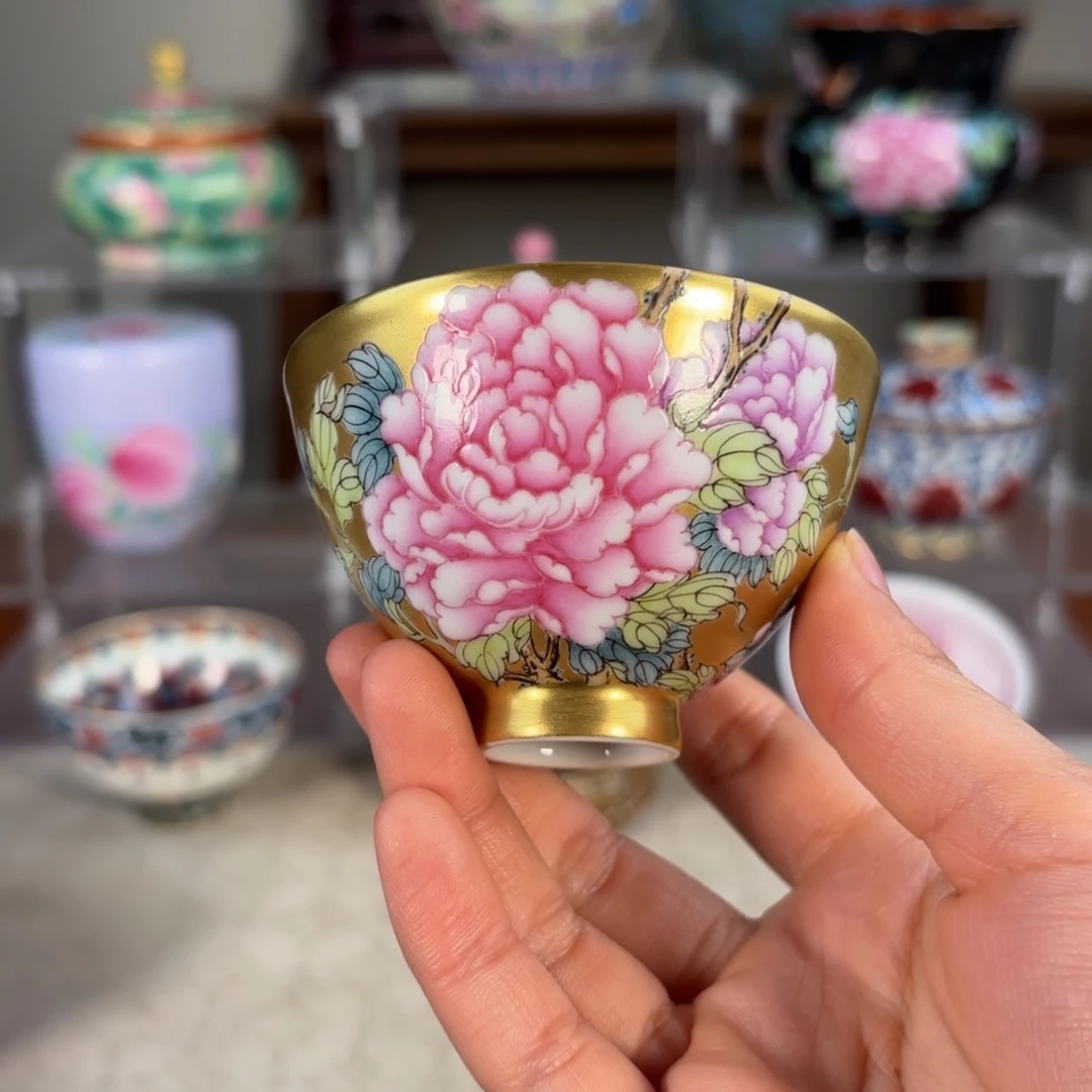 纯手工手绘 高端茶器
