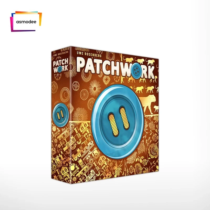 拼布艺术 Patchwork 十周年中国版双人游戏儿童益智桌游
