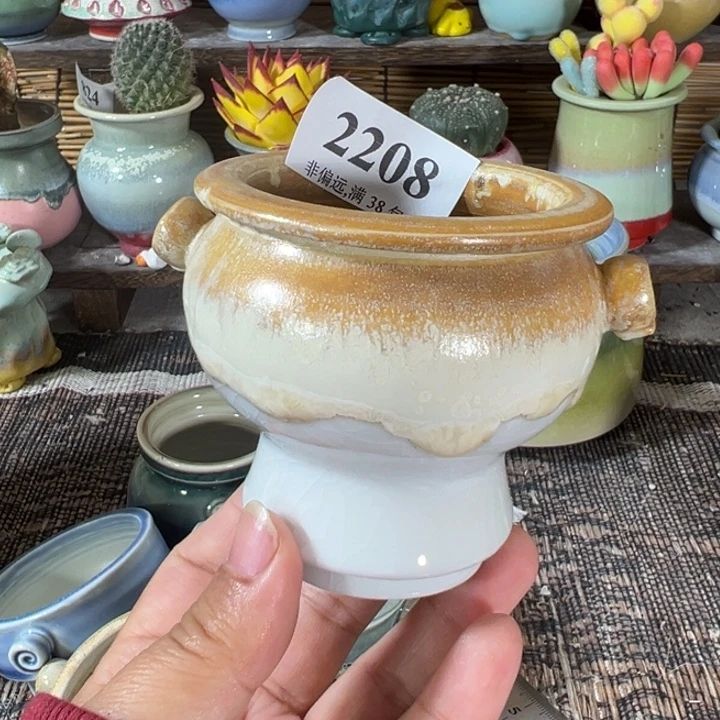 口5高7 手工花盆满30包邮