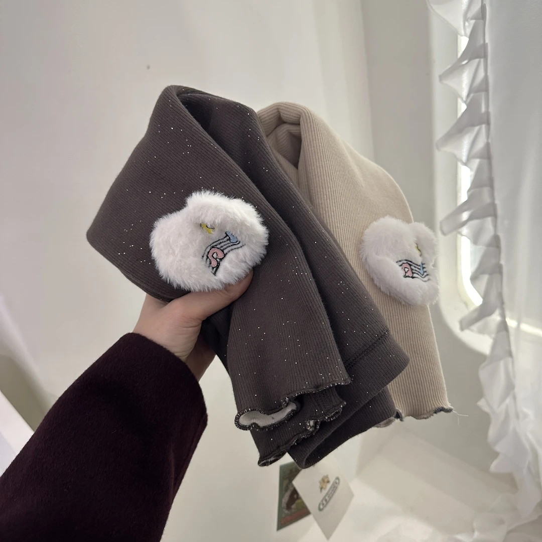 600克【820】冬季加绒打底裤儿童百搭时尚休闲女童洋气韩版弹力