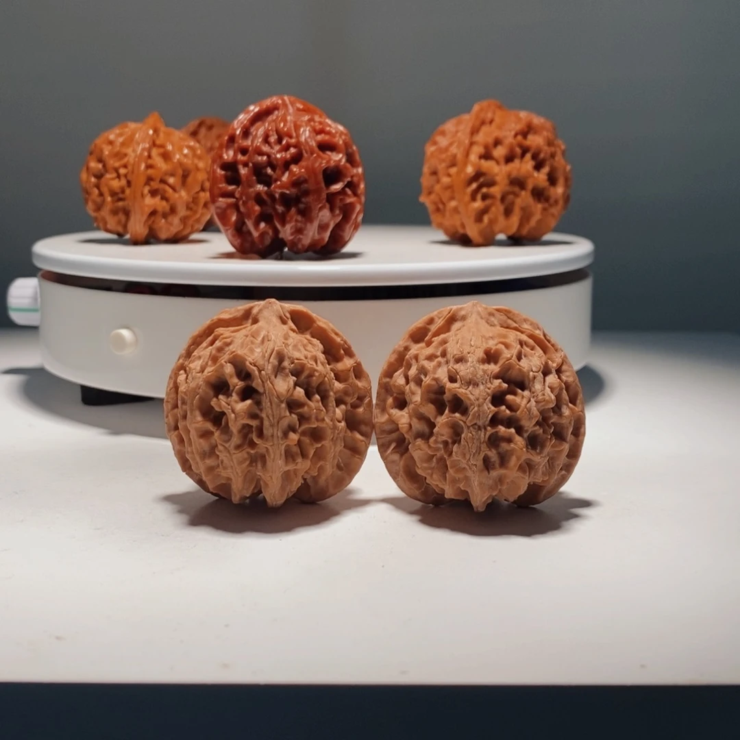 文玩核桃把件  770号-逸捻橙皮苹果园-41尺寸