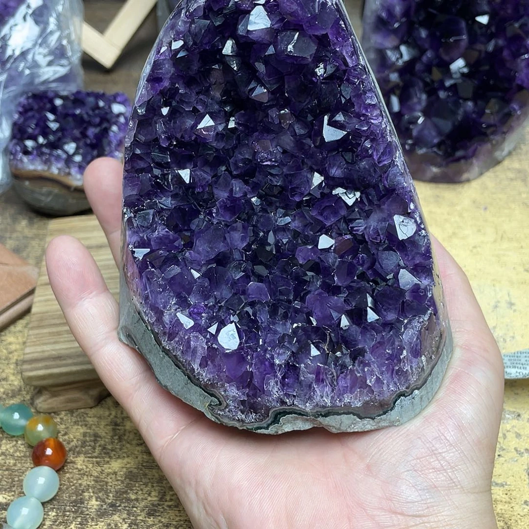 大型摆件（非配饰）紫晶未镶嵌