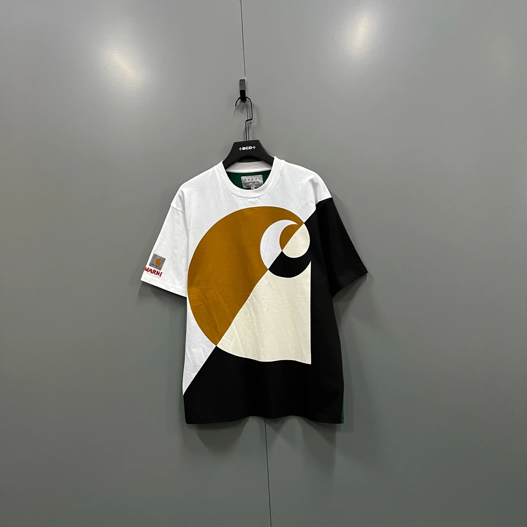 未使用 maje jp928 卡哈特 胶囊系列 撞色圆领短袖 M码 102844