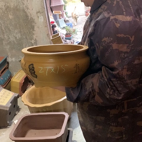 花盆紫砂手工制作