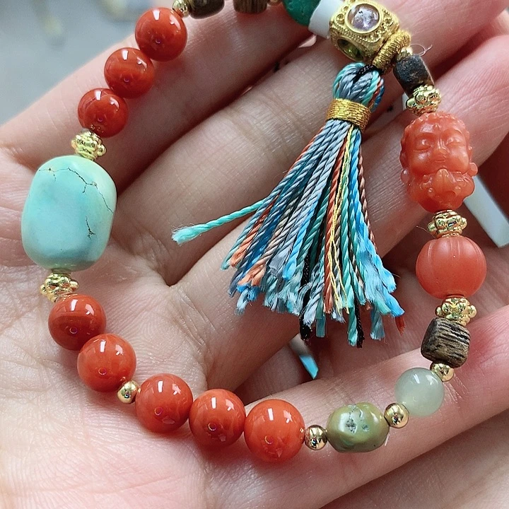 未镶嵌绿松石珠宝奇石