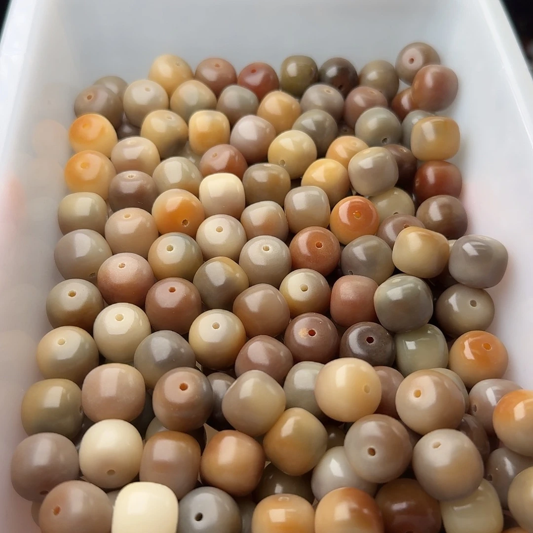 吊坠菩提根/象牙果20颗油膏黛青14干磨桶