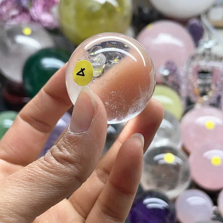 水晶天然水晶白卡3.93，4号未镶嵌