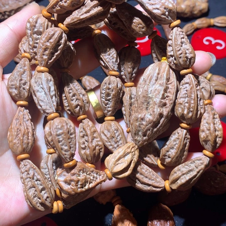 文玩核桃手串心**愿150脖挂40颗