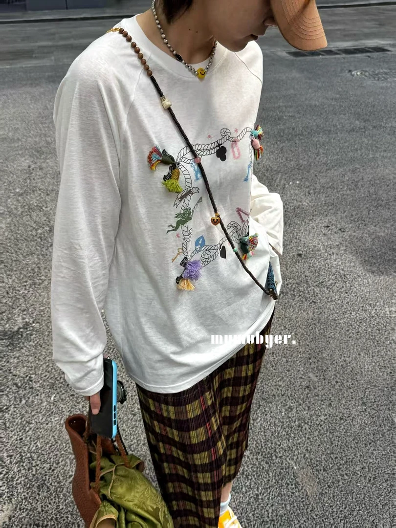 MUMUBYER •“沙滩美梦”立体流苏印花防晒长袖