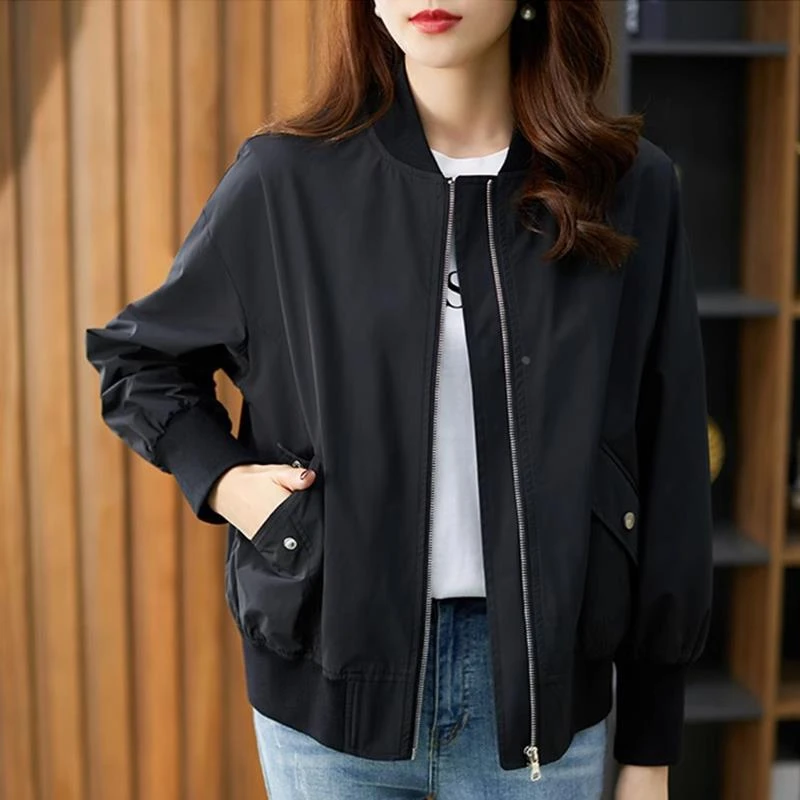 短外套女士装秋冬冬2025年新款高端小个子棒球服夹克风衣时尚上衣