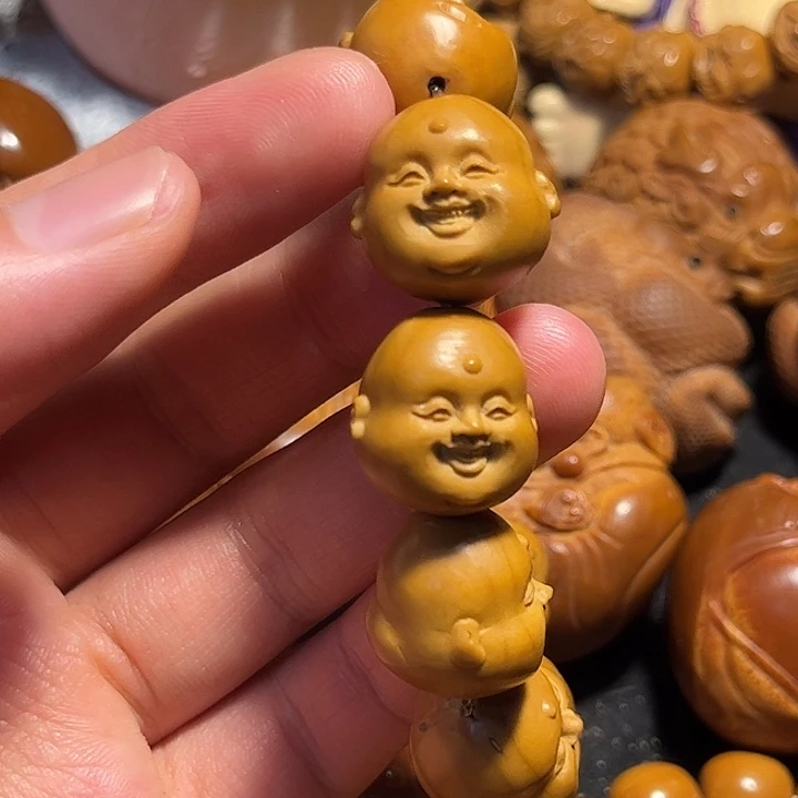 橄榄核手串/手链十分开心