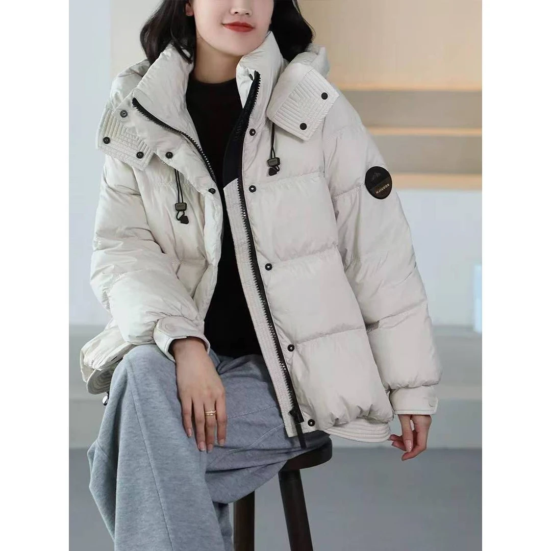 连帽加厚面包羽绒服ZBW32517衣长65