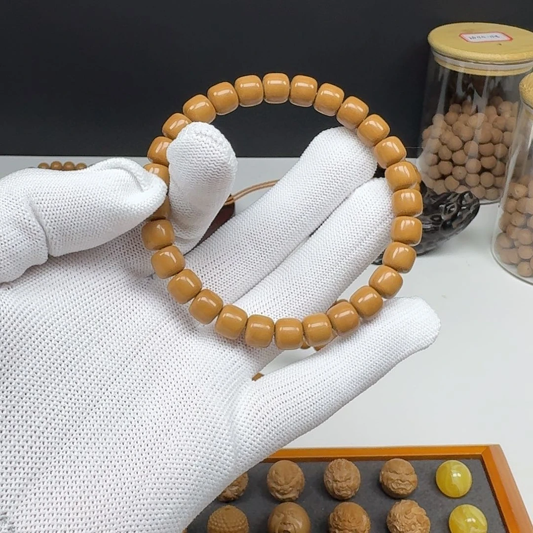 手串猴头核桃满****红8+道珠