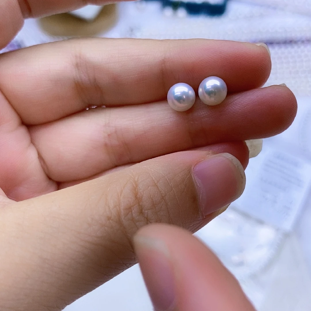 小***活淡水珍珠银S925镶嵌颈饰