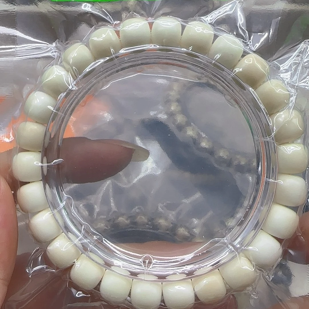 星月菩提手串137骑士白菩提98桶单圈