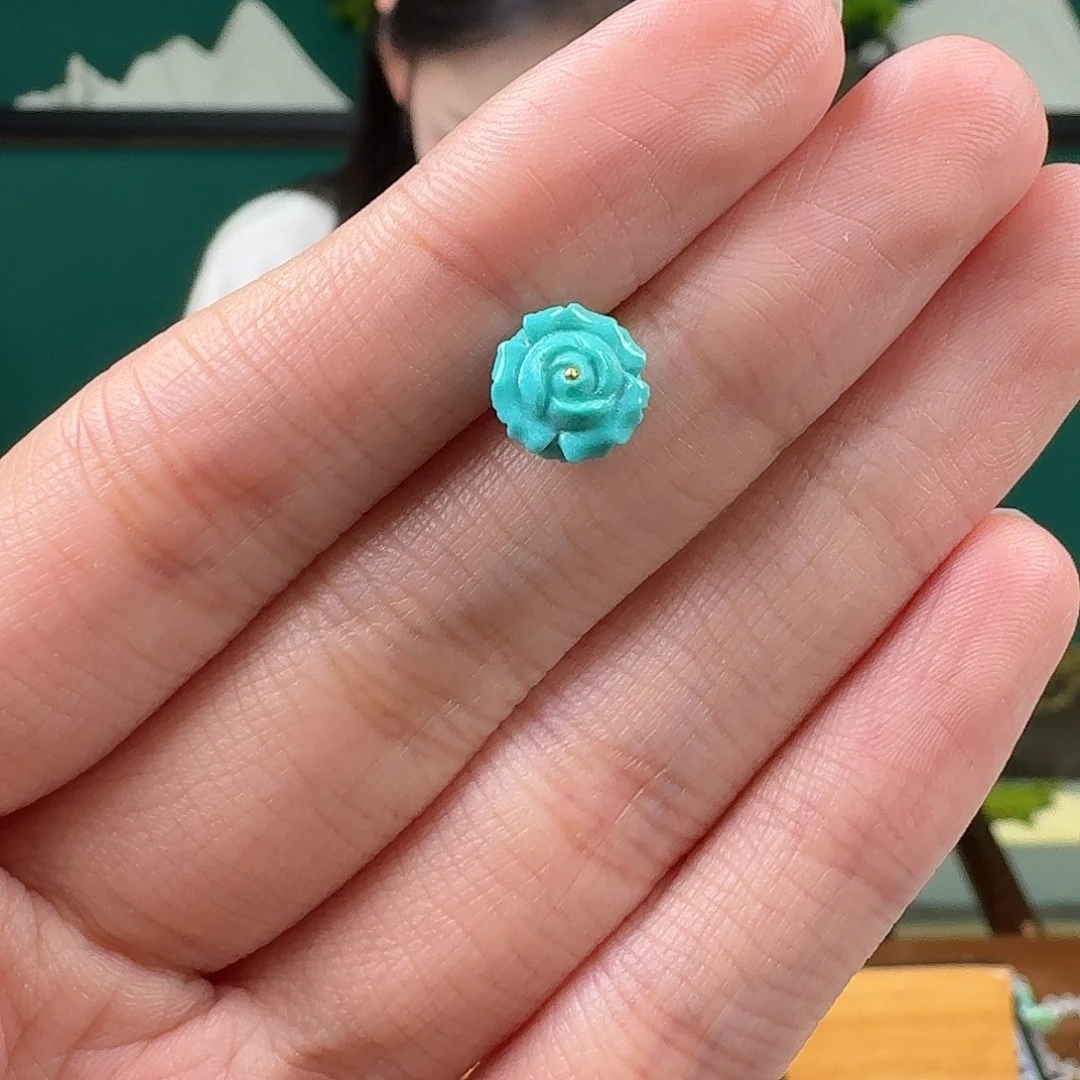 绿松石未镶嵌珠宝奇石