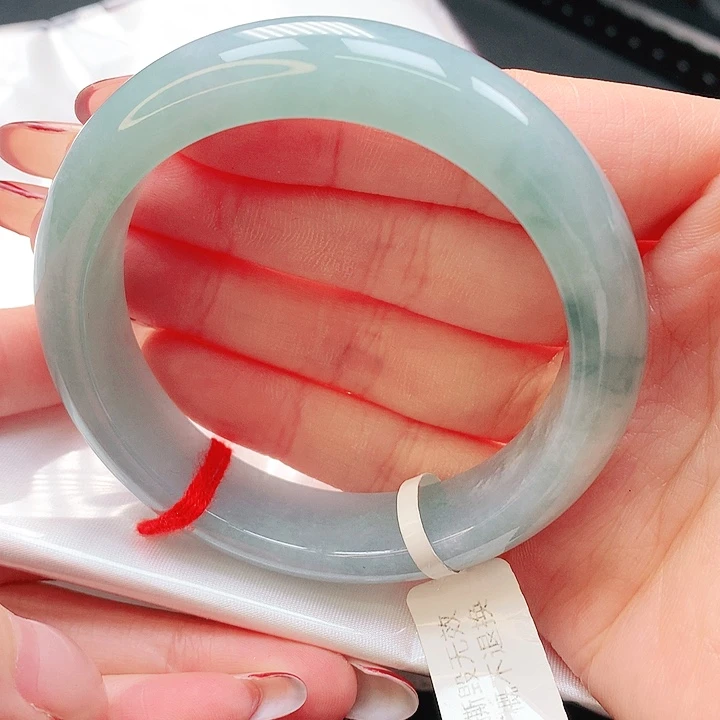 翡翠手镯未镶嵌55正圈