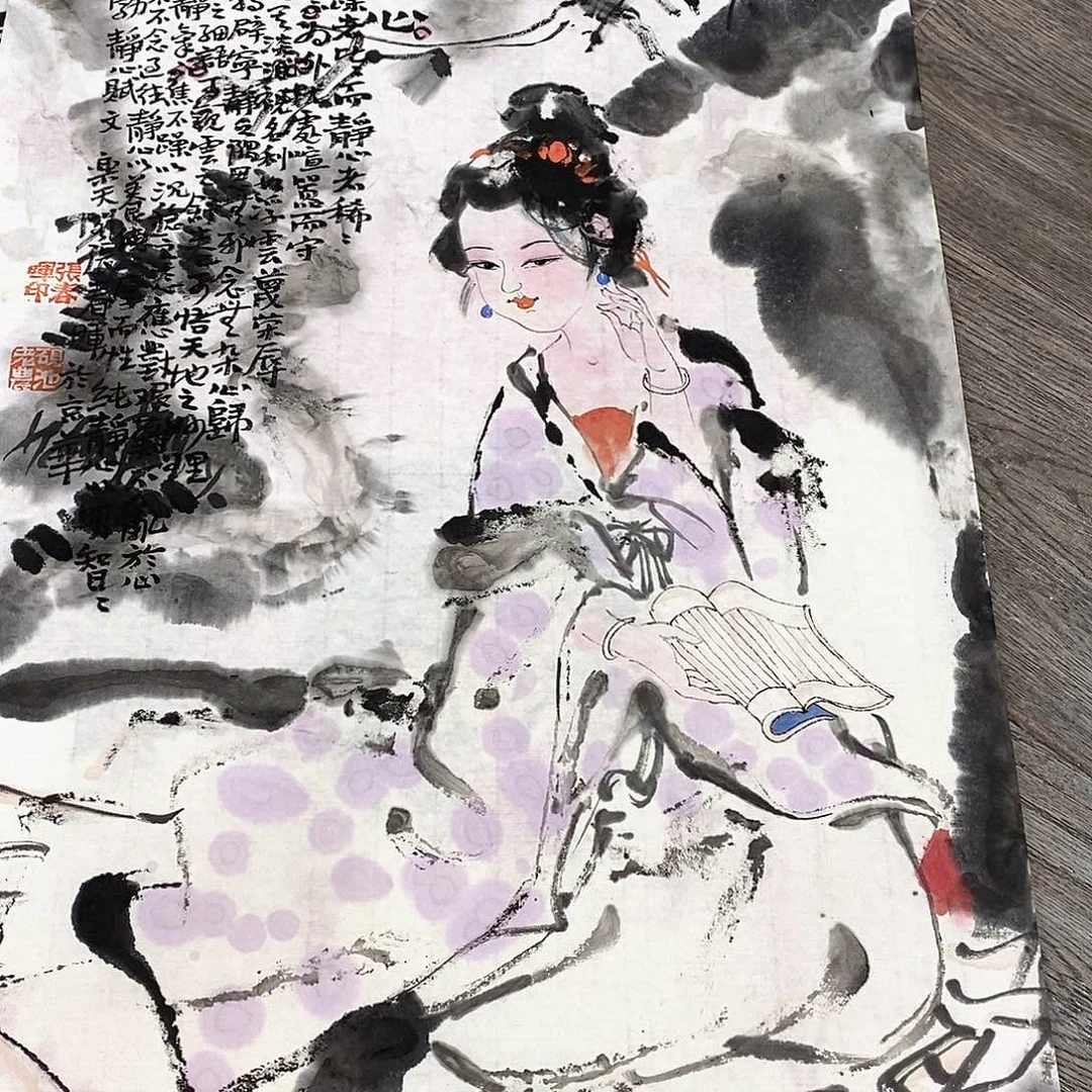 国画书画作品欣赏？书画作品欣赏？