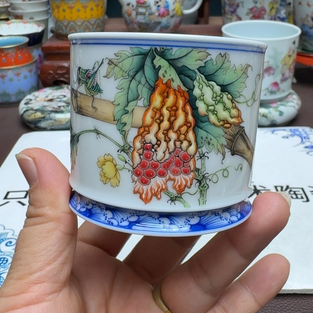 景德镇手工手绘展示