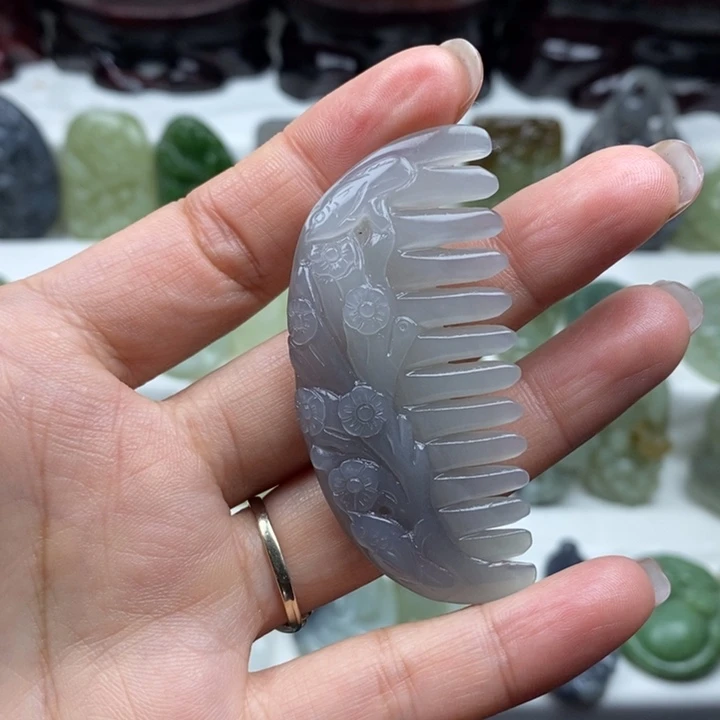 和田玉未镶嵌颈饰95