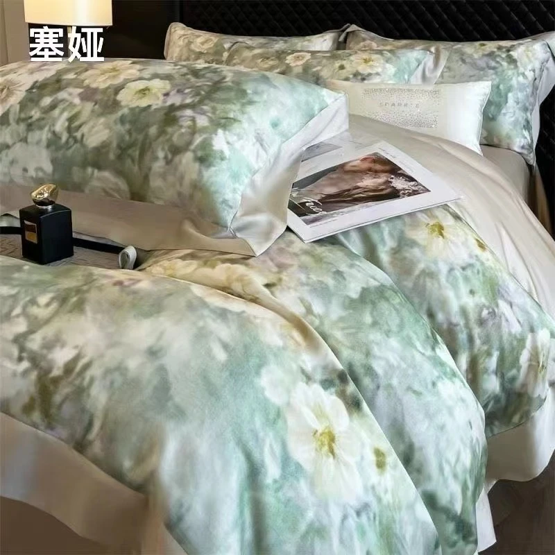 1287  夏被四件套床上用品赛亚