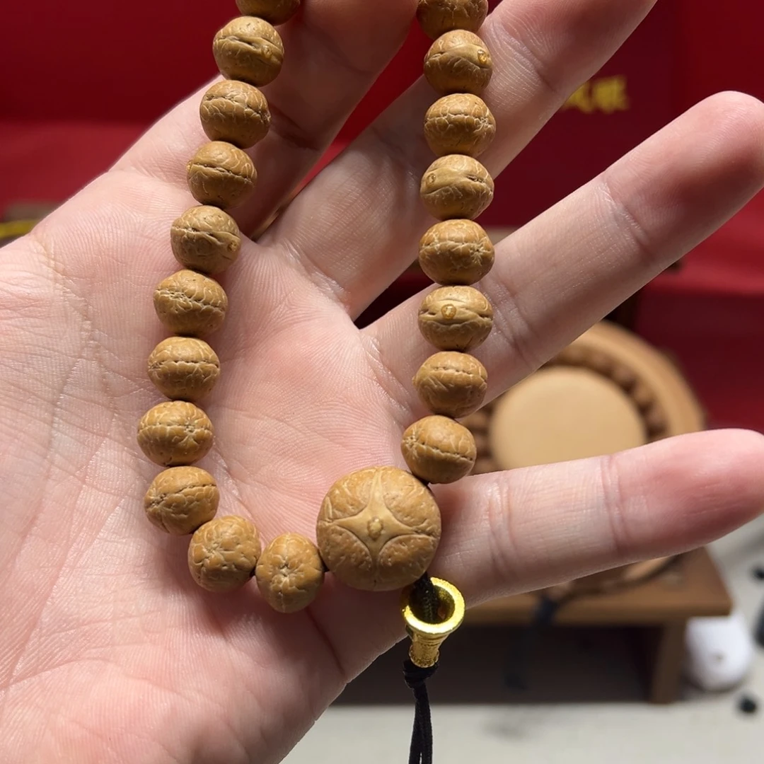 笑***痴手串凤眼菩提11.5mm尼泊尔凤眼菩提单圈