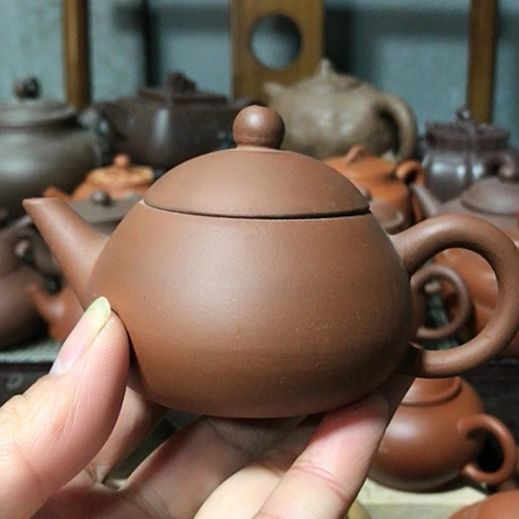 【闪购商品】茶壶朱泥在乎自己是否还可以
