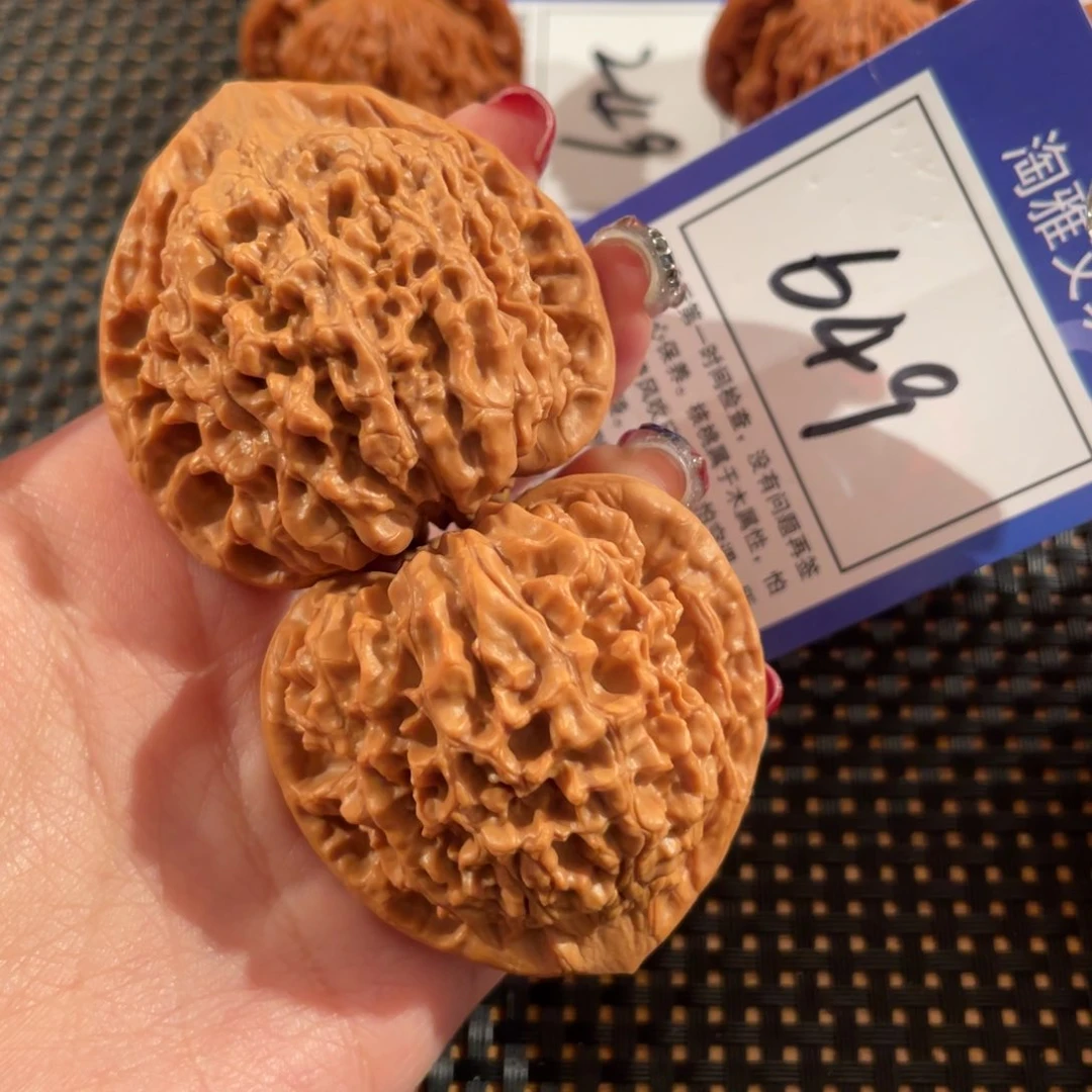 文玩核桃把件649号46尺官帽