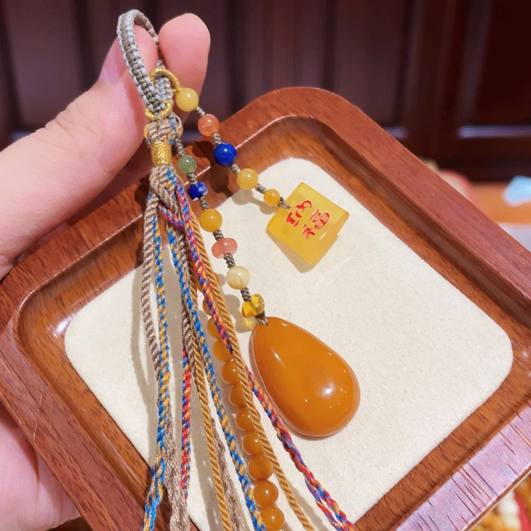 蜜蜡手链未镶嵌手串